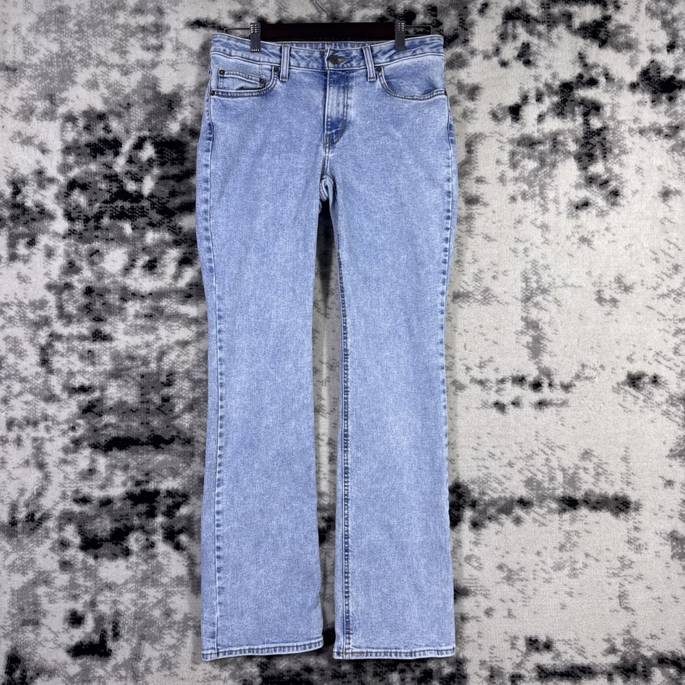 Levis Too Superlow Jeans Womens Size 30 Light Wash Bootcut Y2k Hippie Bohocore